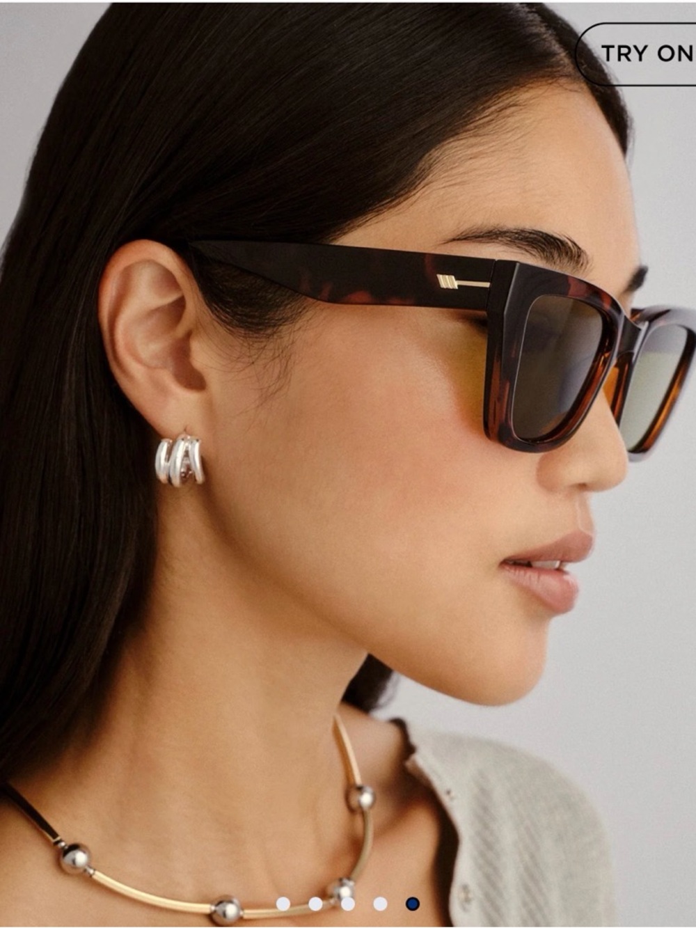 Le Specs Le Coeur Sunglasses - Picture 2 of 6